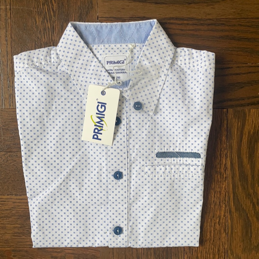 Button down boy shirt